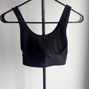 Zara Black Crop Top
